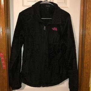 Black Fuzzy Northface
